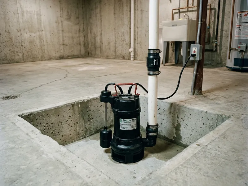 Sump Pump Installation Plumber in Dazey, ND